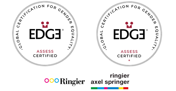 Committed to equality: Ringier and RASCH now EDGE-certified