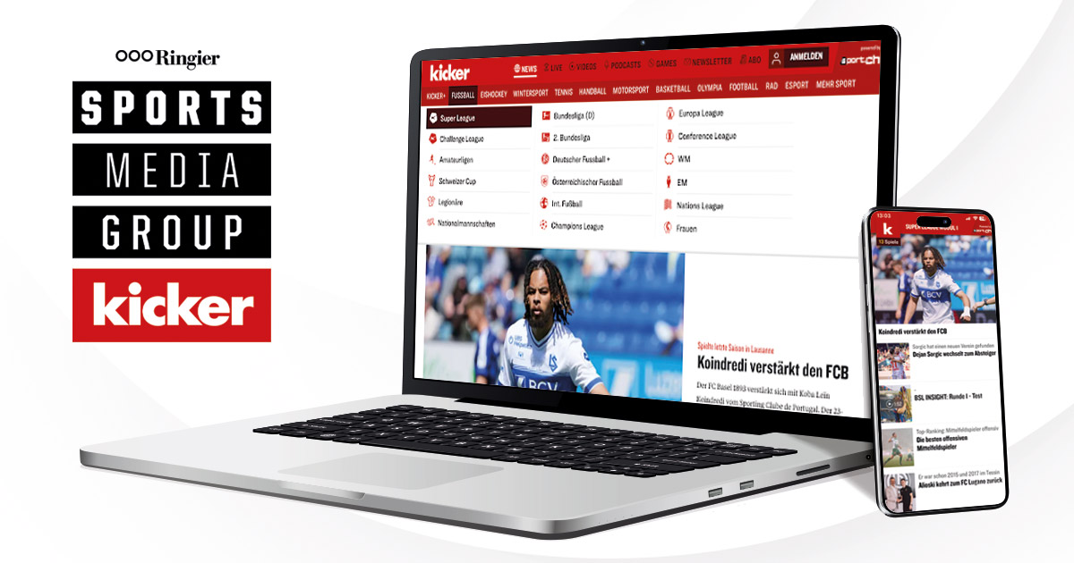 RSMG x Kicker new desktop and mobile app